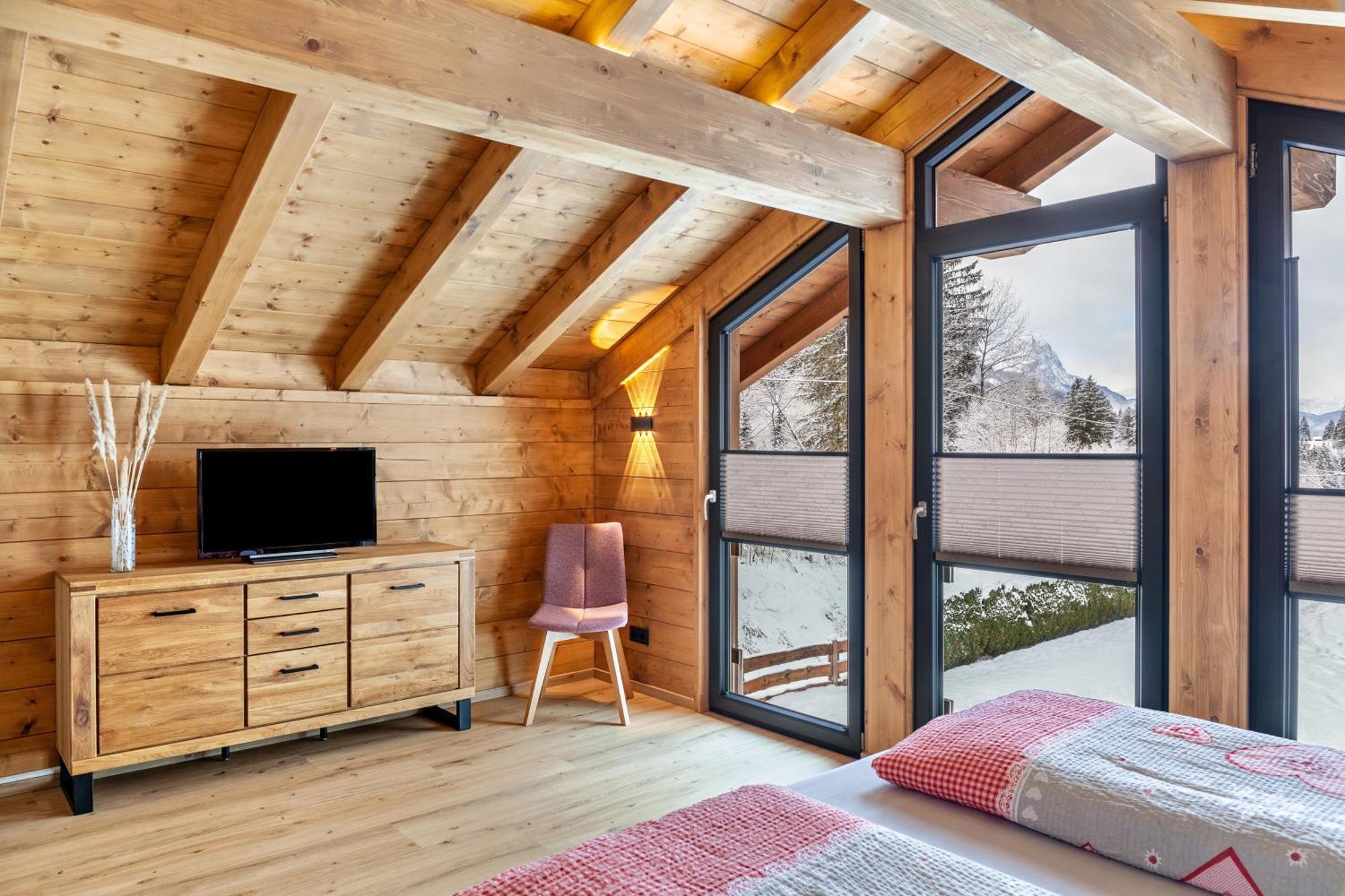 Chalet Aus Holz Garmisch-Partenkirchen Luaran gambar