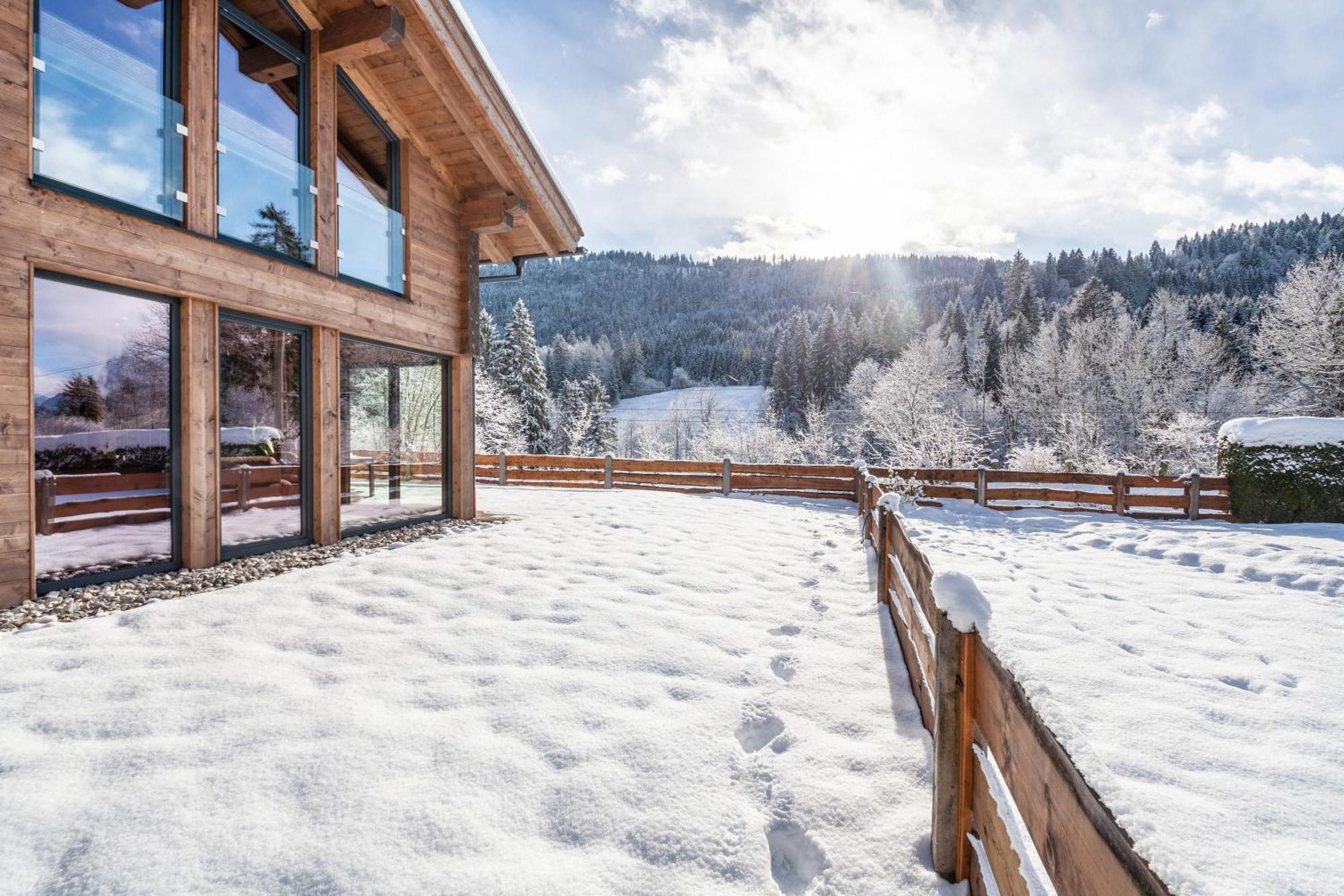 Chalet Aus Holz Garmisch-Partenkirchen Luaran gambar